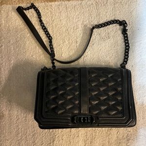 Rebecca Minkoff quilted love crossbody